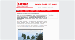 Desktop Screenshot of barriko.com
